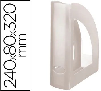 Porta Revistas Plástico Transparente