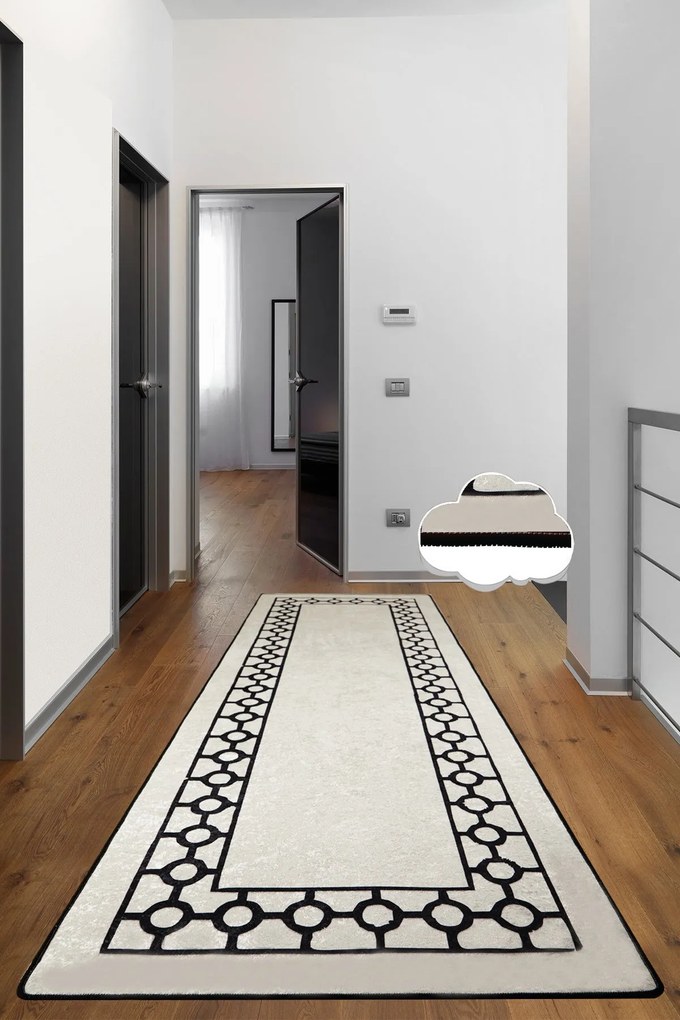 Tapete – Bague – 80x200 cm – Ecru