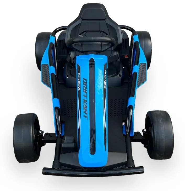 Kart elétrico Infantil drift Go-Kart, potência 24V Azul