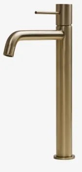 Torneira De Lavatório Em Latão Orveta ↑30 Cm & Dourado Escovado - Sklum