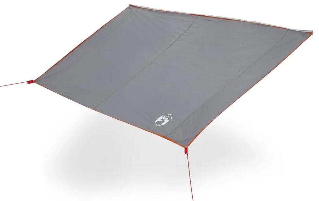 Lona Resistente à Água Cinza e Laranja 300 x 240 cm