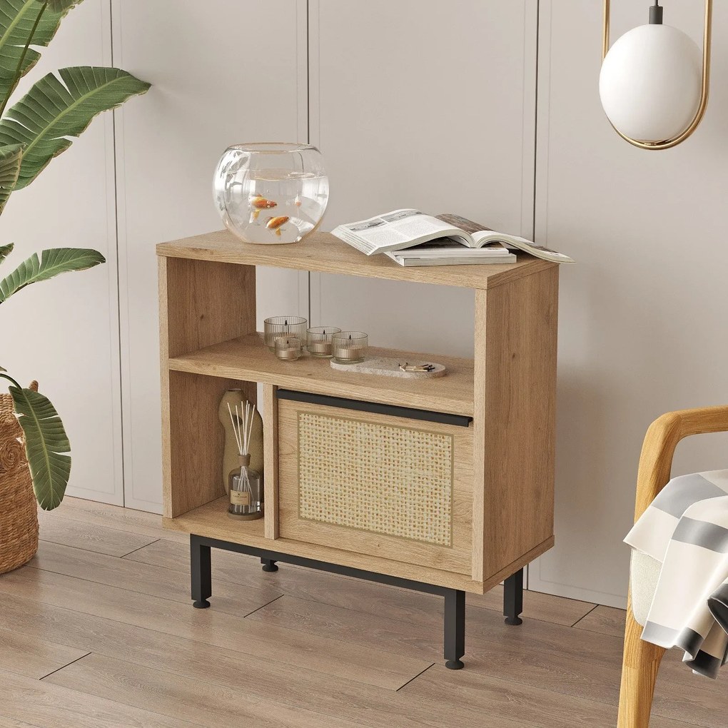 Mesa de Apoio ON6 – Nogueira – 60 cm x 60 cm x 25,5 cm