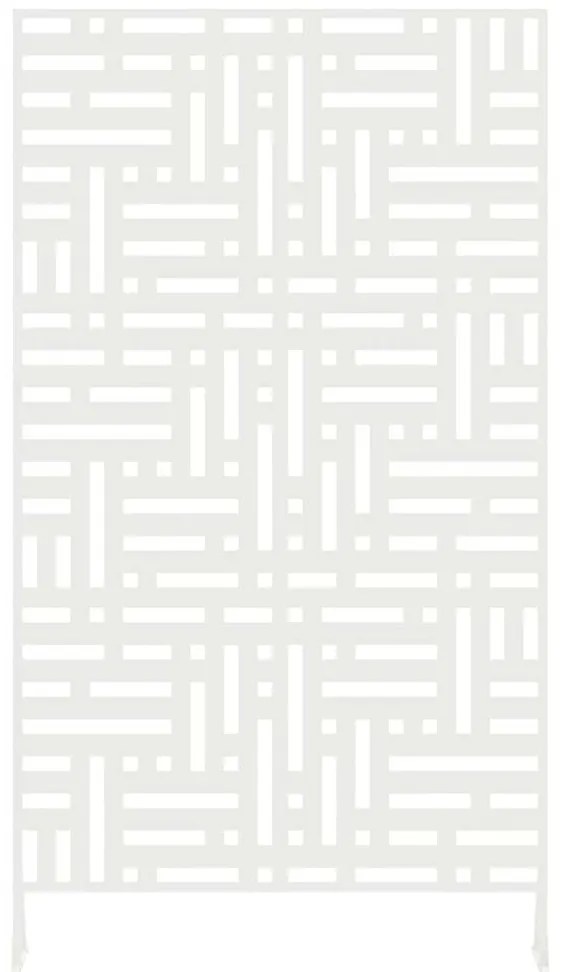 Tela de Privacidade Branca 100x50x180 cm em Aço