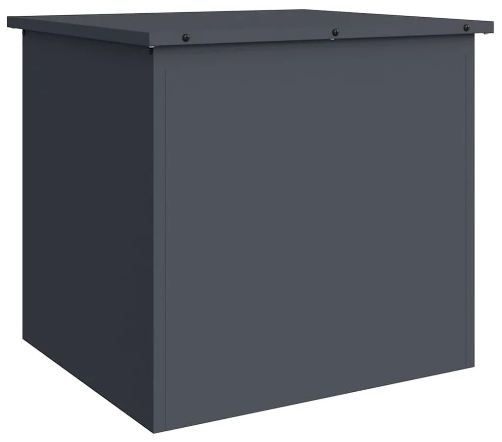 Caixa de Armazenamento Externa Antracite 55 x 50.5 x 50 cm