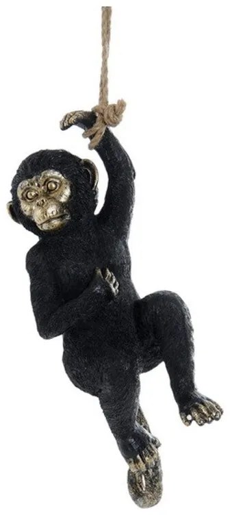 Figura Decorativa DKD Home Decor Resina Pedra Macaco (16 x 15 x 45 cm)