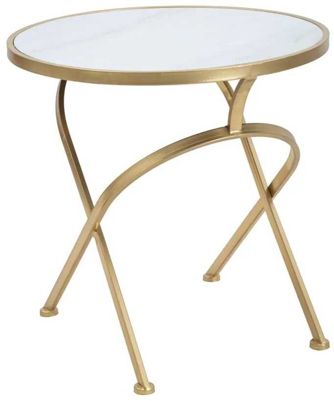 MESA PEQUENA GLAM MAT CM Ø 50,5X50