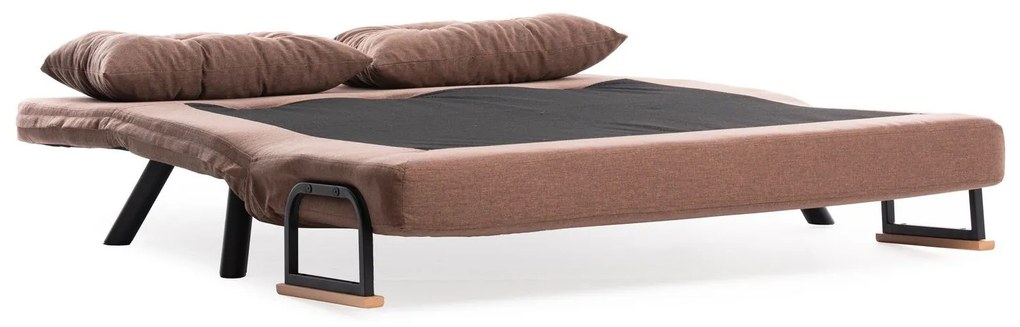 Sofá-Cama 2 Lugares Sando – Castanho Claro – 175 cm x 133 cm