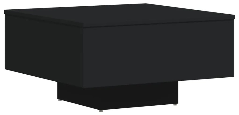 Mesa de centro 60x60x31,5 cm derivados de madeira preto