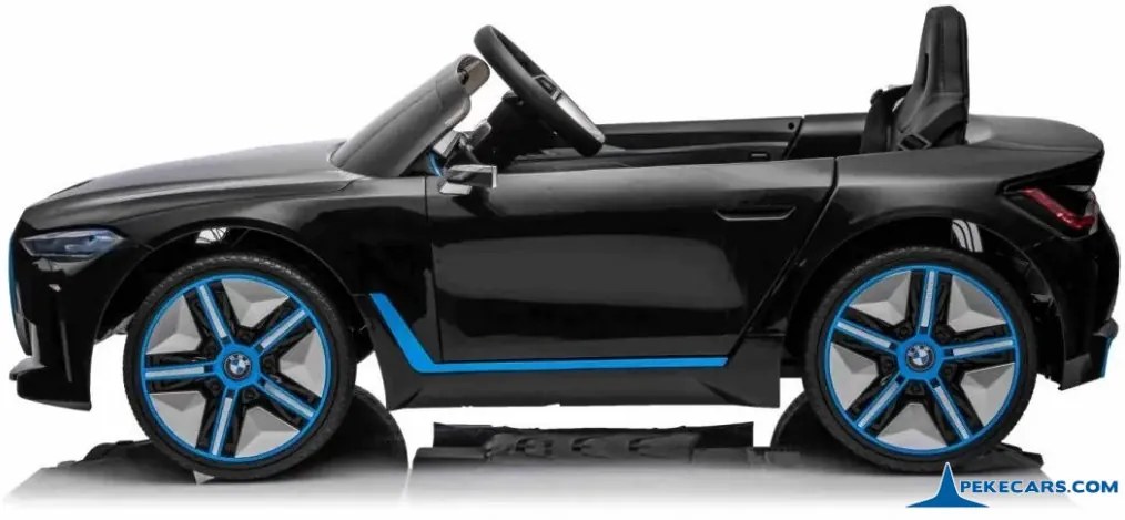 Carro eletrico crianças BMW I4 12V 2.4G Preto Metalizado