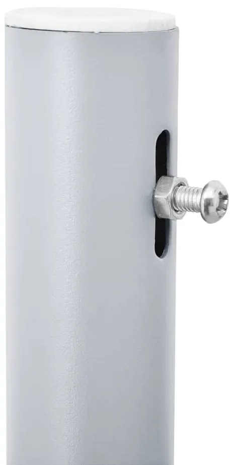 Toldo lateral retrátil 140x600 cm creme