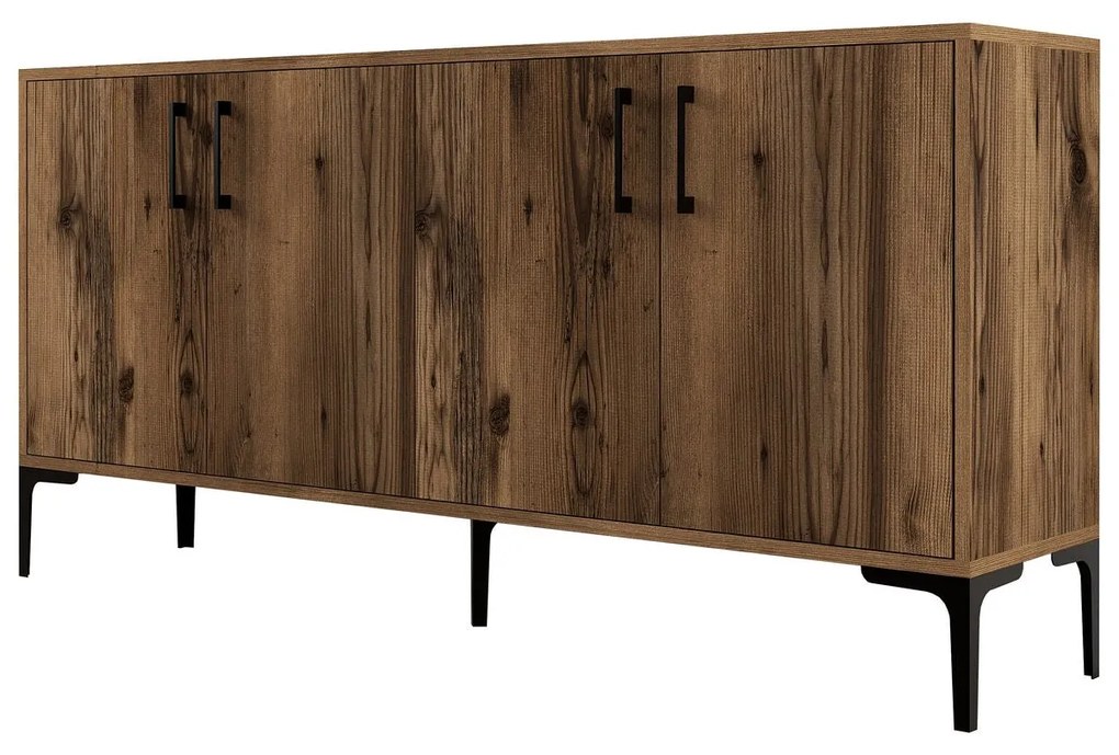 Console Kiev – Walnut – 160 cm x 78 cm x 35 cm