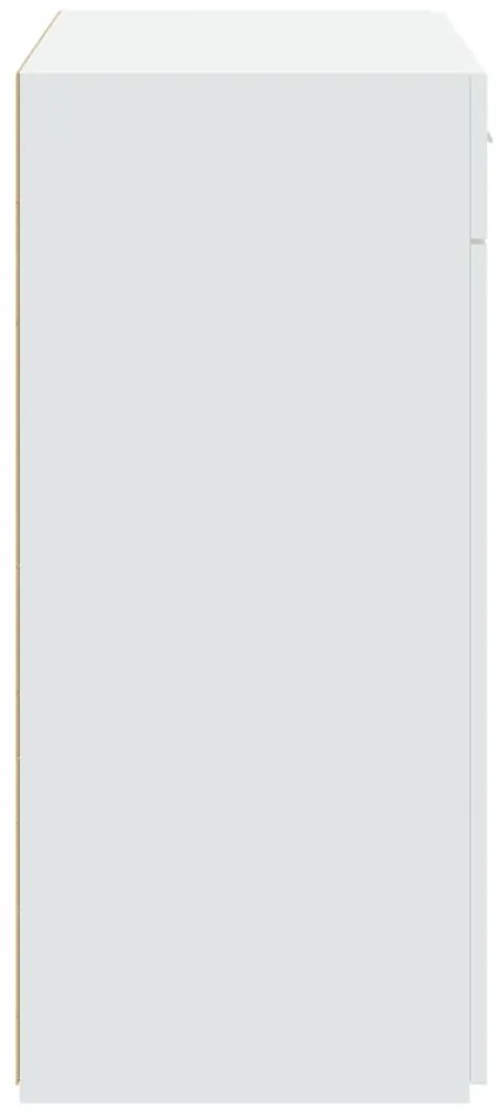 Aparador 80x42,5x93 cm derivados de madeira branco