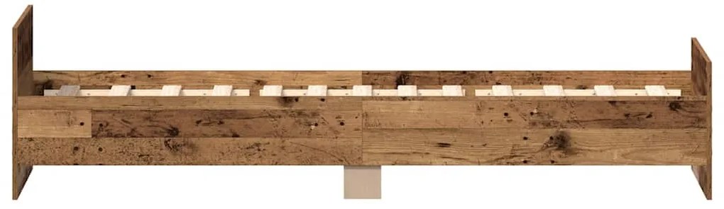 Estrutura de cama sem colchão 90x200cm derivados de madeira