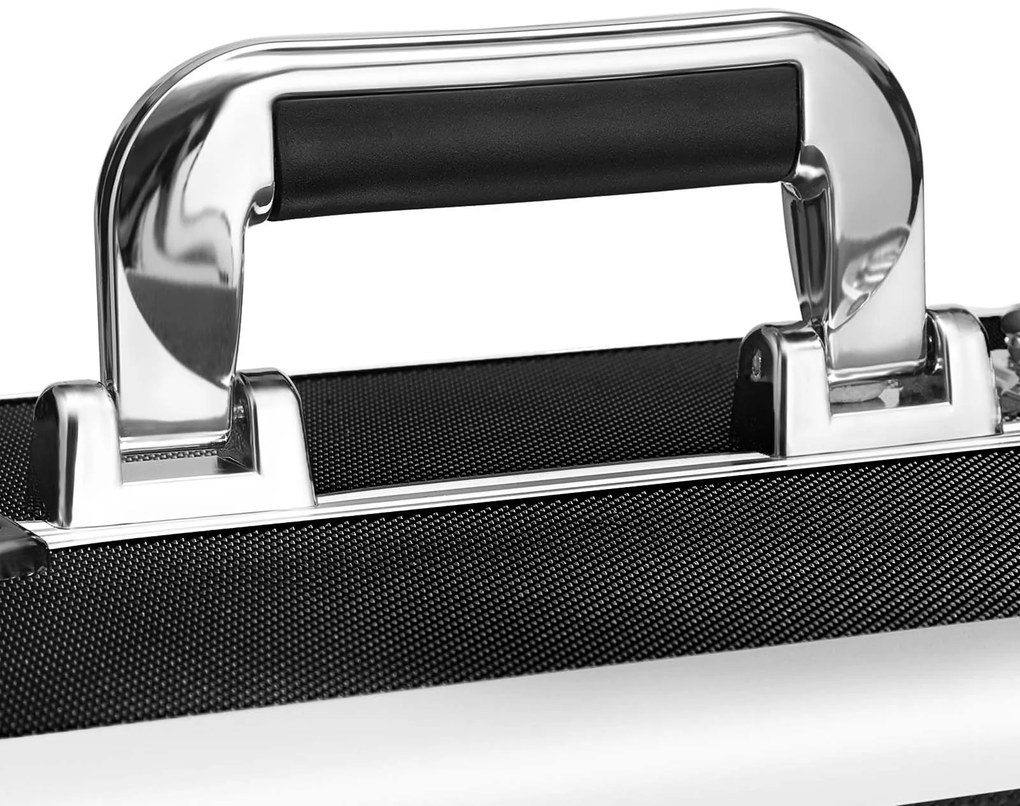 Mala para maquilhagem XXL 35 x 25 x 82,5 cm preto