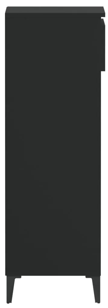 Sapateira 40x36x105 cm derivados de madeira preto