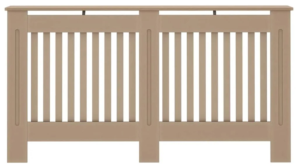 Cobertura de radiador 152x19x81,5 cm MDF