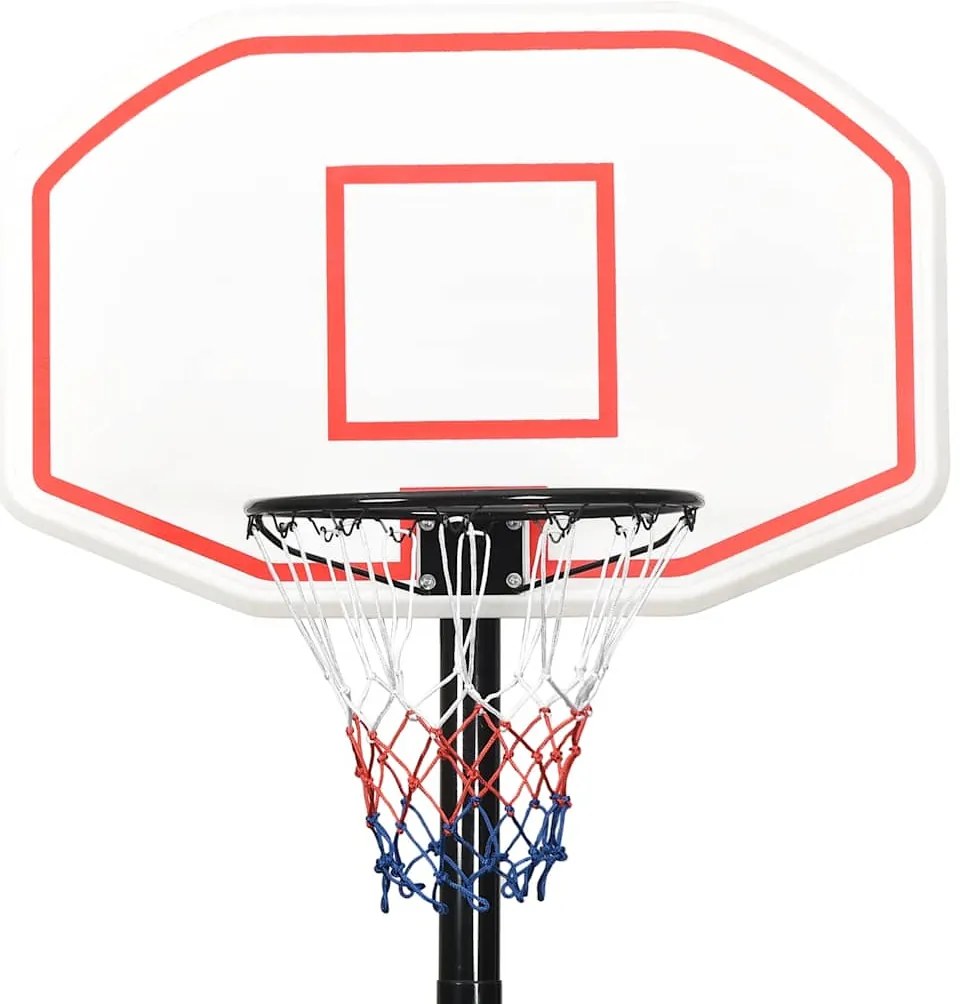 Tabela de basquetebol 258-363 cm polietileno branco