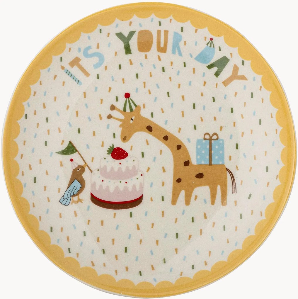 Prato em grés para crianças Celebrate