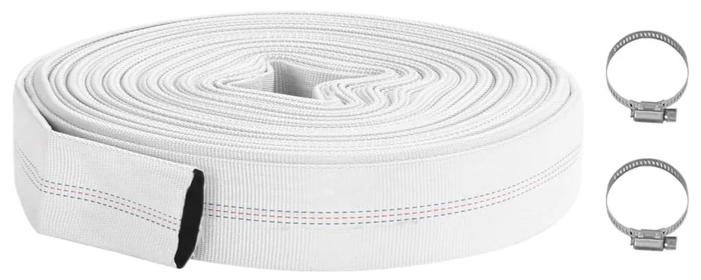 151811 vidaXL Mangueira de incêndio 30 m 1" PVC