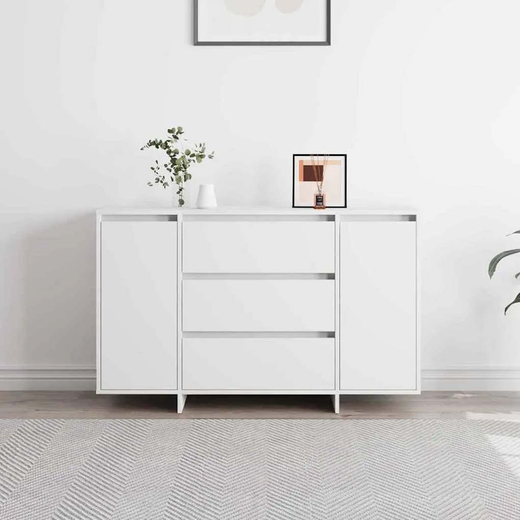 Sideboard Branco 120x41x75 cm Madeira de Engenharia