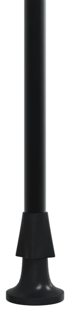 Toldo retrátil 400x150 cm tecido e aço cor creme