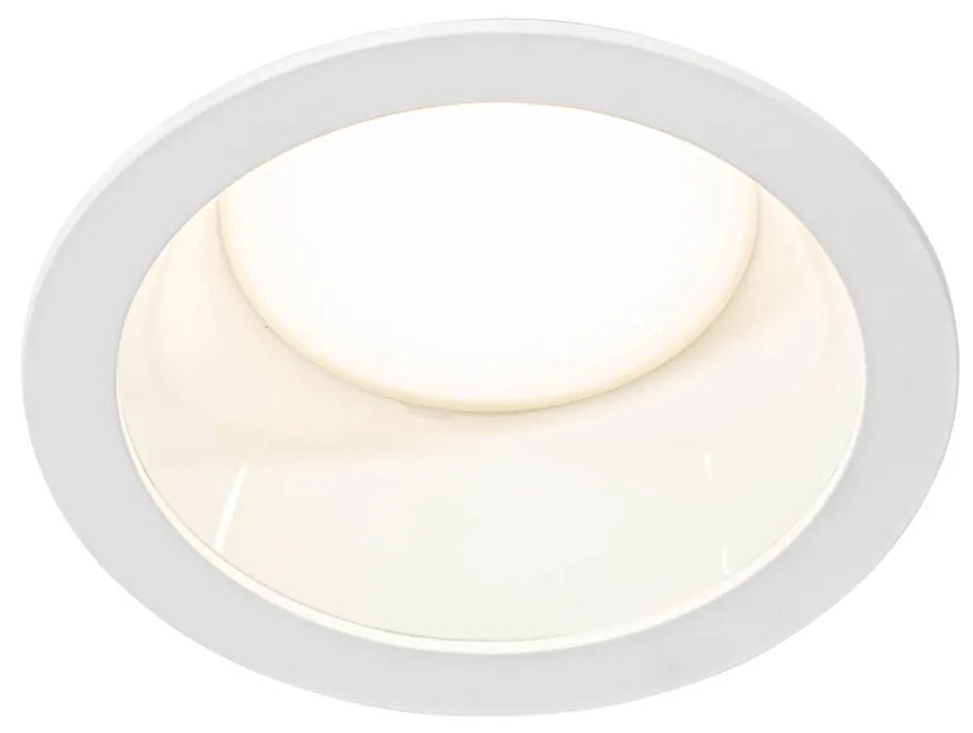 Foco embutido branco com LED 3000K-5000K - Elias Moderno