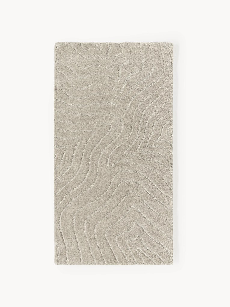 Tapete em lã artesanal Aaron