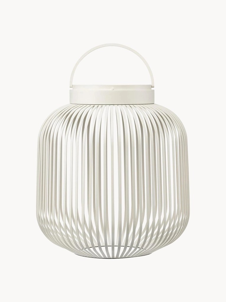 Candeeiro de mesa LED portátil para exterior Lito, Alt 30 cm