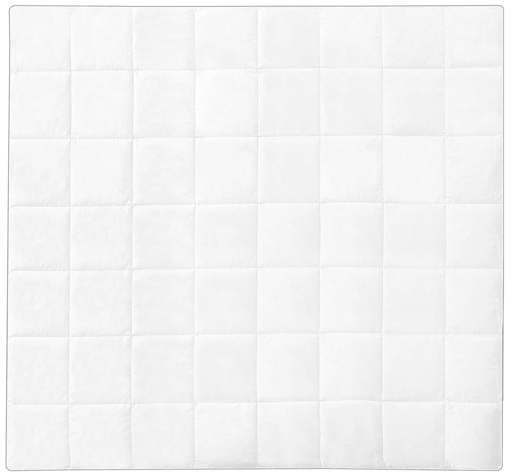Edredão de algodão branco 4 estações 200 x 220 cm TELENO Beliani