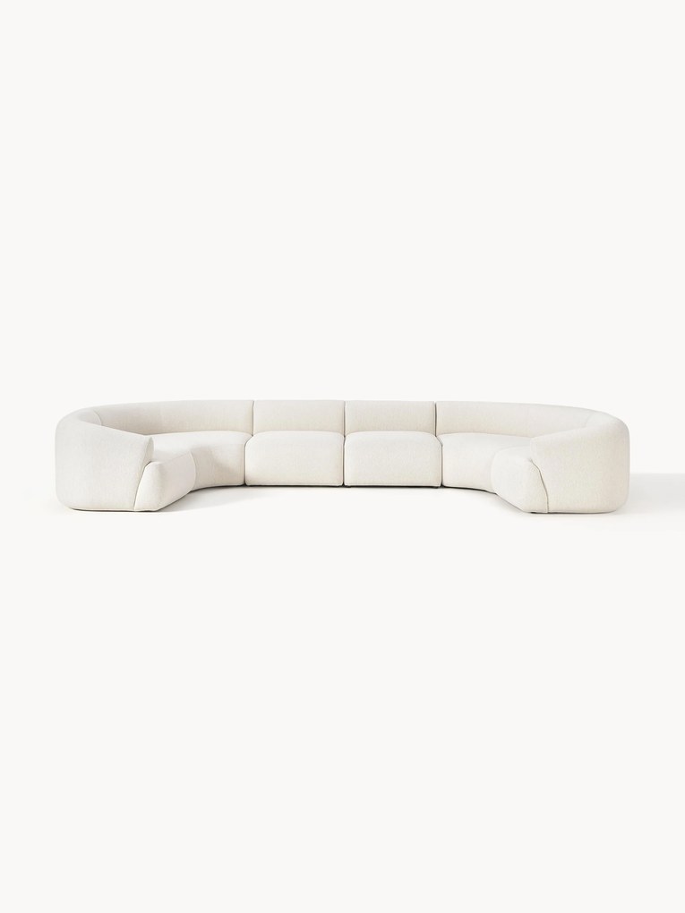 Sofá de canto comprido modular XL Sofia