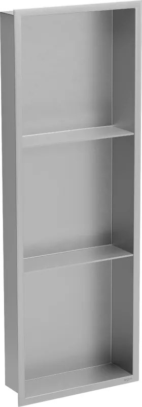 Mexen X-Wall-R prateleira embutida com flange e prateleira 90 x 30 cm, inox - 1910903010S