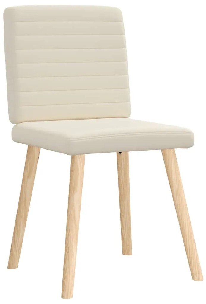 Cadeiras de jantar 4 pcs linho