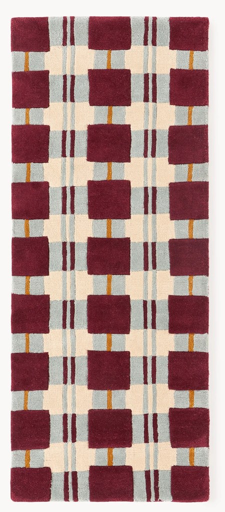 Passadeira em lã artesanal Kimi