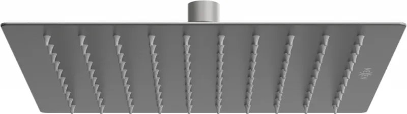 Mexen Slim chuveiro 25 x 25 cm, grafite - 79125-66