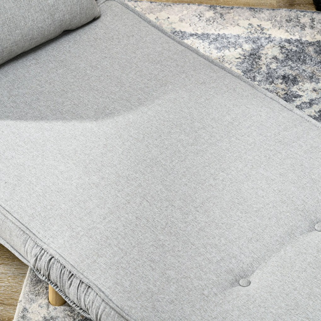 Poltrona Cama "Lund" – Sofá-Cama Individual Dobrável com Encosto Ajust