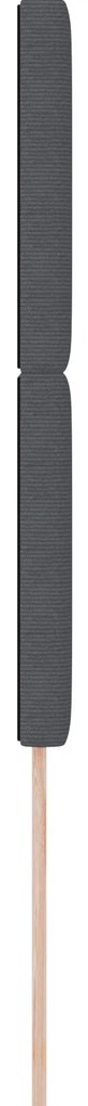 Cabeceira vidaXL Design Simples Cinza Escuro 100 cm Tecido De Veludo