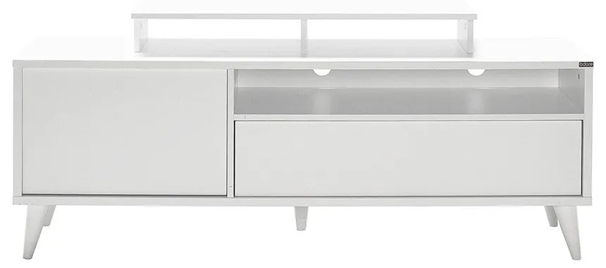 Móvel de TV "Cesar" – Branco – 150 x 53 x 40 cm – Design Moderno