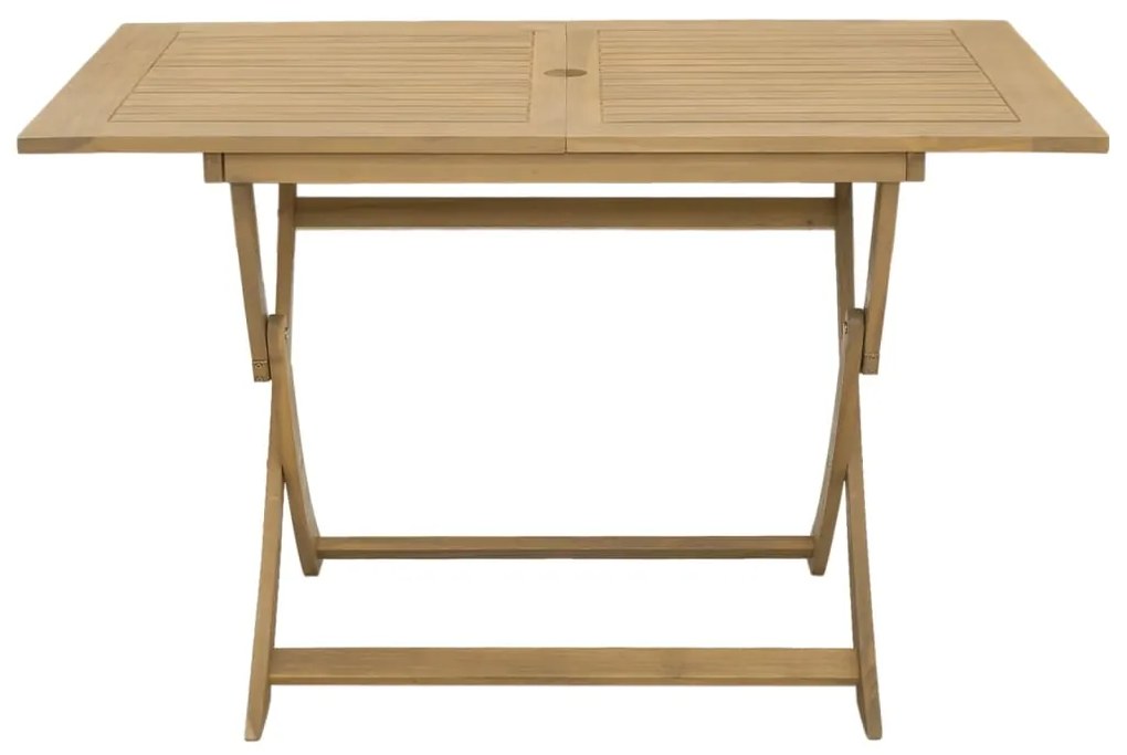 Conjunto de jantar p/ jardim 5 pcs madeira de acácia maciça