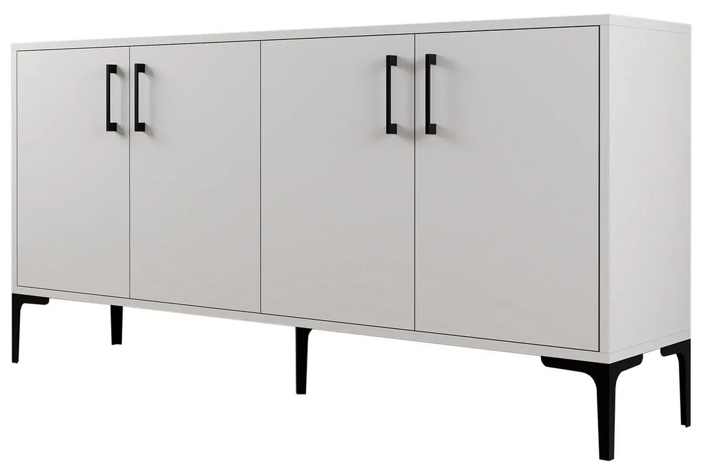 Console Kiev – Branco – 160 cm x 78 cm x 35 cm