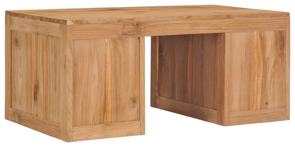 Mesa de centro 90x50x40 cm madeira de teca maciça