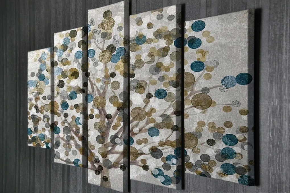 Pintura Decorativa em Tela BC64 – Multicolor – 105 x 70 cm