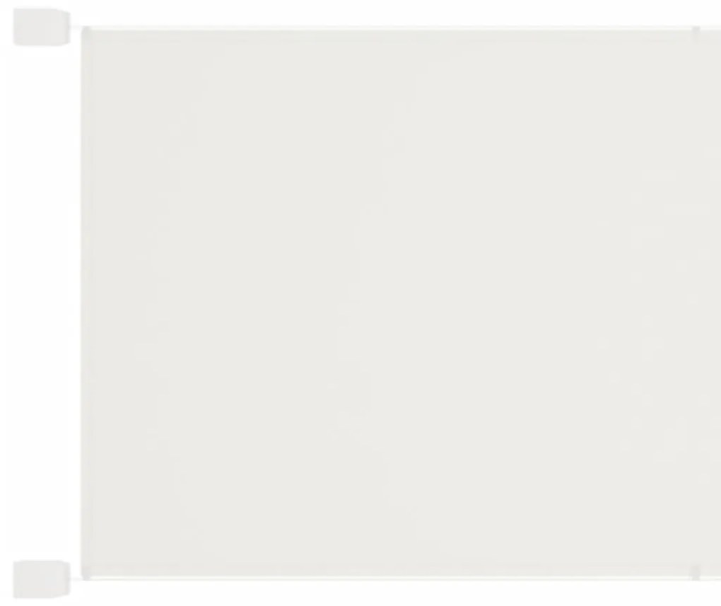 vidaXL Toldo vertical 200x270 cm tecido oxford branco