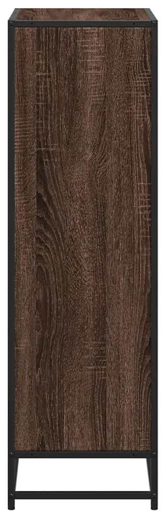 Estante 65,5x33x107,5 cm derivados de madeira carvalho castanho