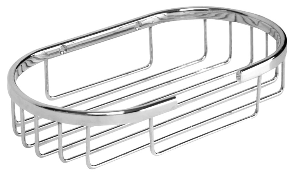 Cesto Oval Krom 20X11X4CM