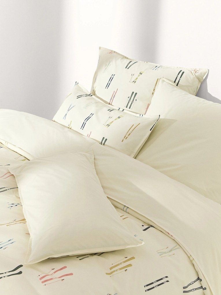 Capa de edredão em percal de algodão Aspen inverno