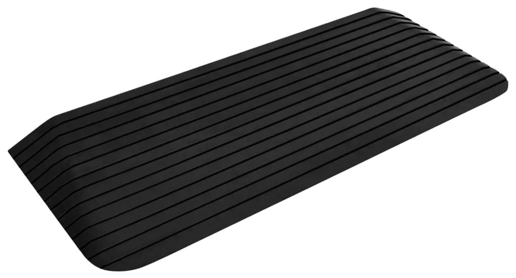 Rampas de acesso 2 pcs 110x41x5 cm borracha