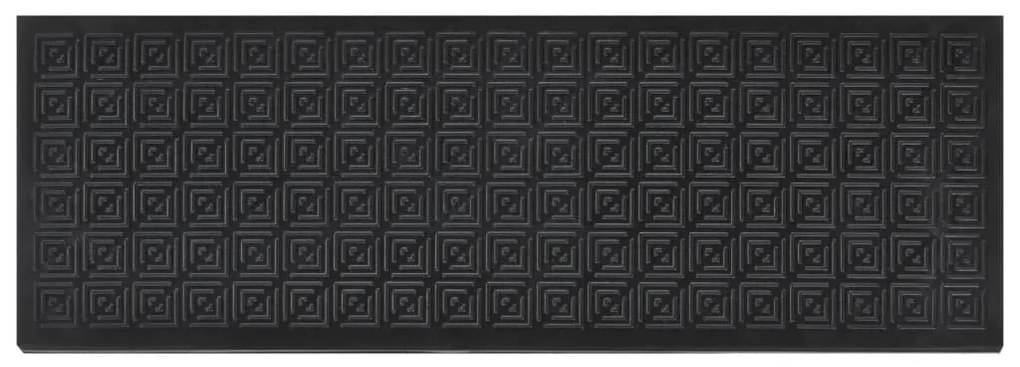 Tapetes para degraus de escada 10 pcs 25x75 cm borracha