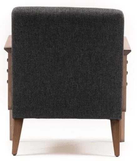 Cadeira Wing Kemer – Cinzento Escuro – 69x80x83 cm