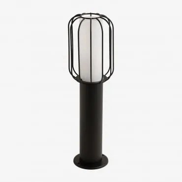 Farol Externo De Aço Inoxidável Arveta Preto - Sklum