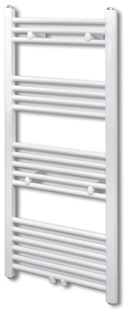 140844 vidaXL Aquecedor toalhas casa de banho liso 600 x 1160 mm